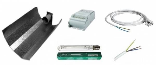 Lampenset 400W - Grow - Bausatz 1